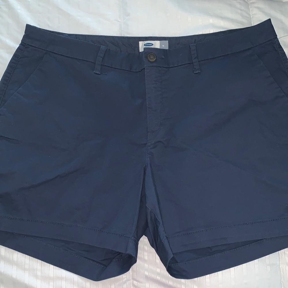 Navy shorts